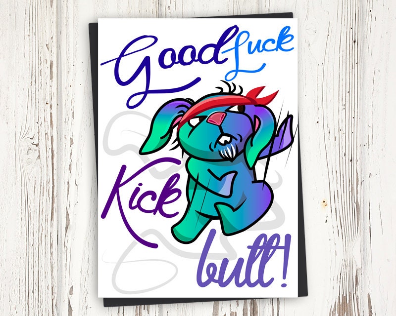 This is a picture of Exceptional Printable Good Luck Cards It's just a graphic of Exceptional Printable Good Luck Cards