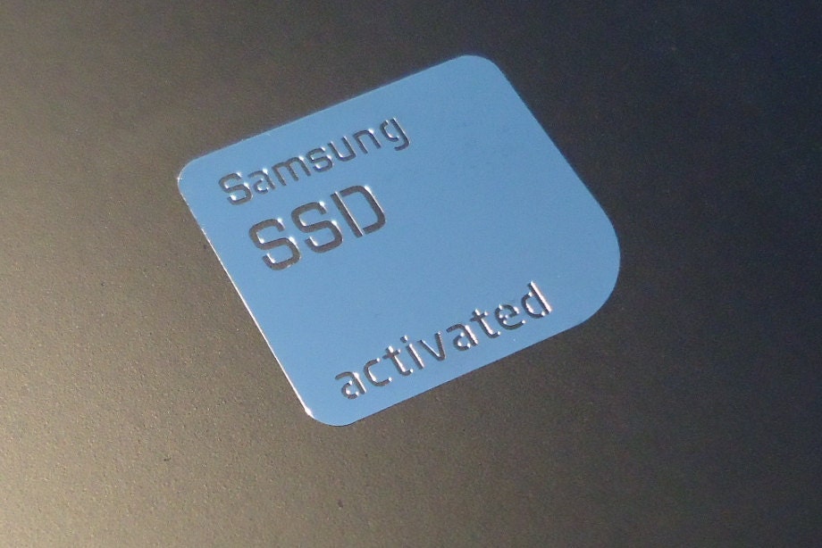  SAMSUNG  SSD Label Aufkleber Sticker  Badge Logo  20mm x