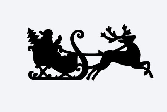 Items similar to Santa decal,Santa,Christmas decal,holiday decals,Santa ...