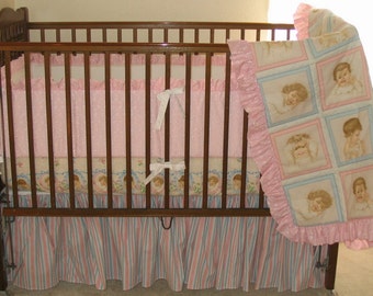 Wonderful Babies Crib Bedding Set by Dance With Joy Baby Bedding