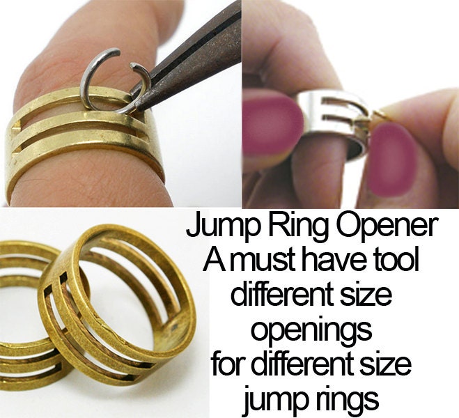 Brass Jump Ring Opener Beading Tool Jewelry by hugsandblessings