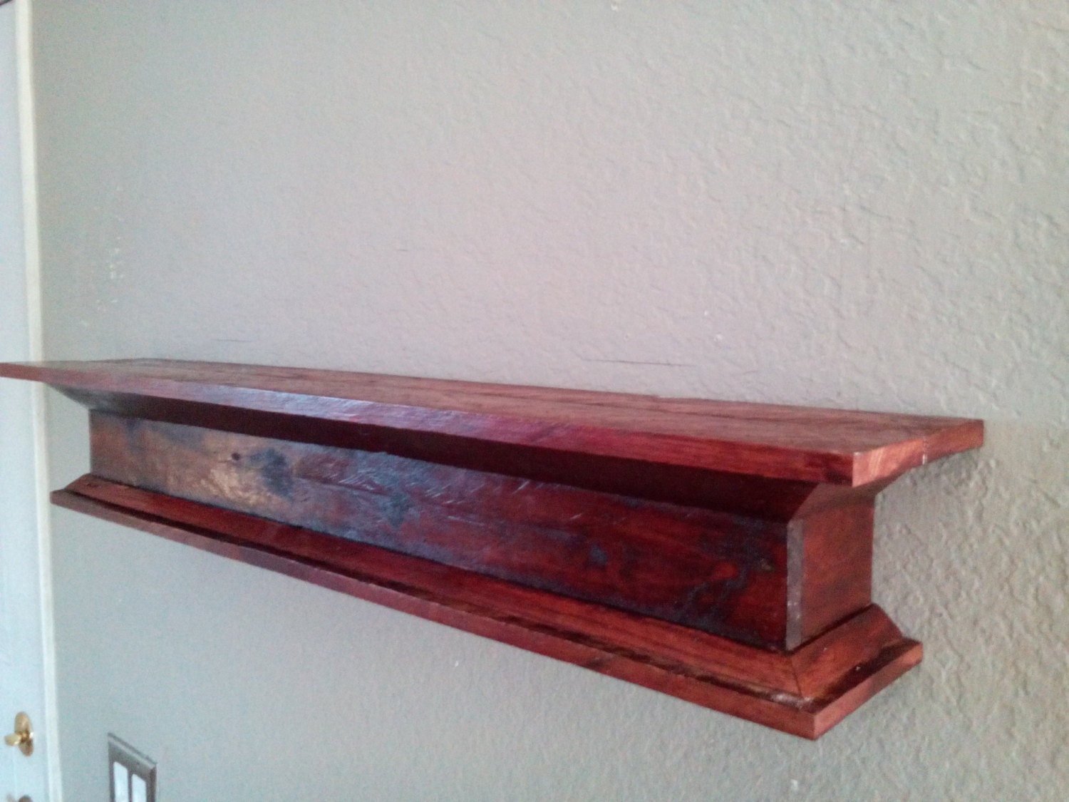 Mission style wall shelf by Watsonwoodfurniture on Etsy