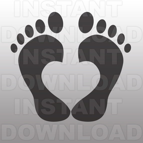 Download Baby Feet SVG File-Baby Girl SVG-Baby Boy SVG-Cutting