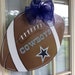 Dallas Cowboy Football Door Hanging