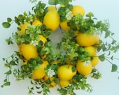 Little Lemon Zest Wreath