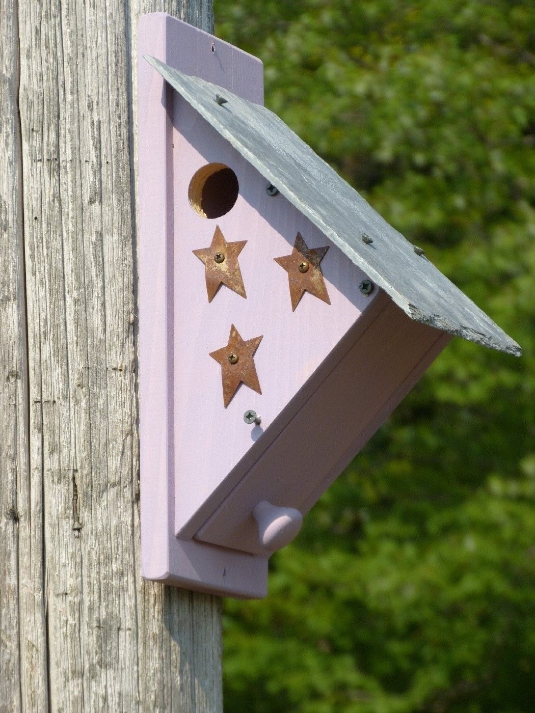 Nuthatch Birdhouse Nest Box Bird House Nestbox Rustic