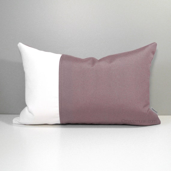 mauve outdoor pillows