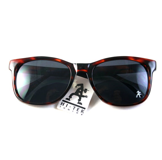 NOS 1980s vintage large rectangular retro sunglasses for men