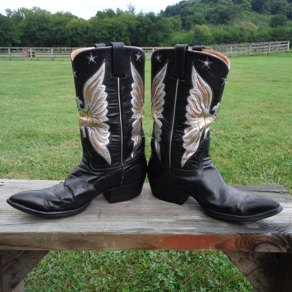 Rocketbuster Vintage Eagle Cowboy Boots size 10