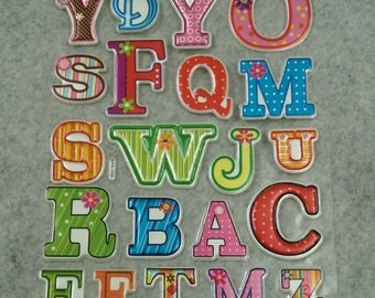 items similar to mixed up alphabet print on etsy