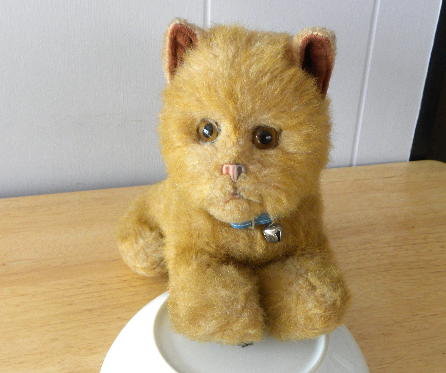 soft toy ginger cat