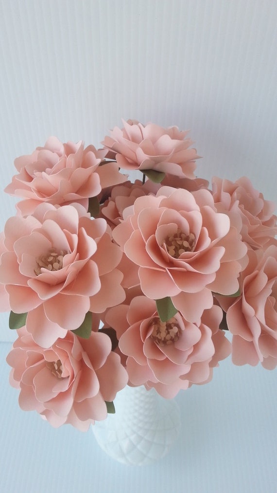 Paper Flowers Wedding Flowers Table Decor Centerpieces