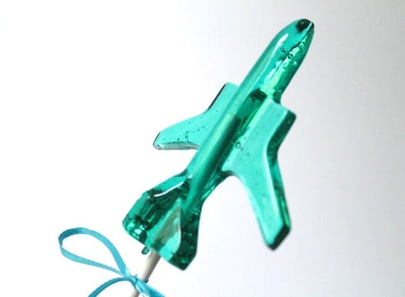 Large Airplane Lollipops 8 pieces Il_570xn