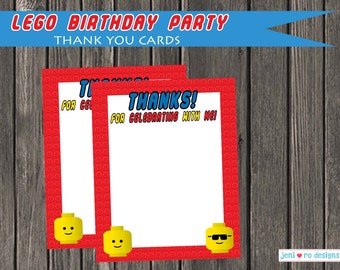 Best Of 20 Lego Blank Card