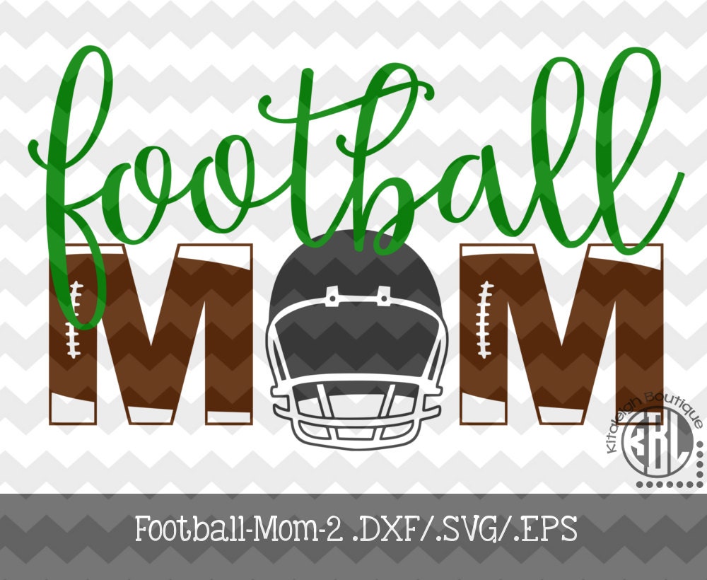 Football-Mom-2 Decal Files .DXF/.SVG/.EPS for use with your