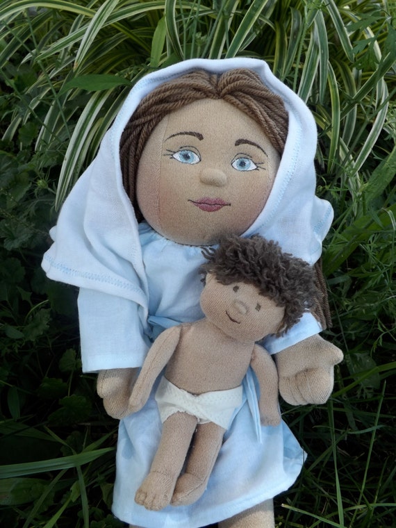 stuffed mary doll