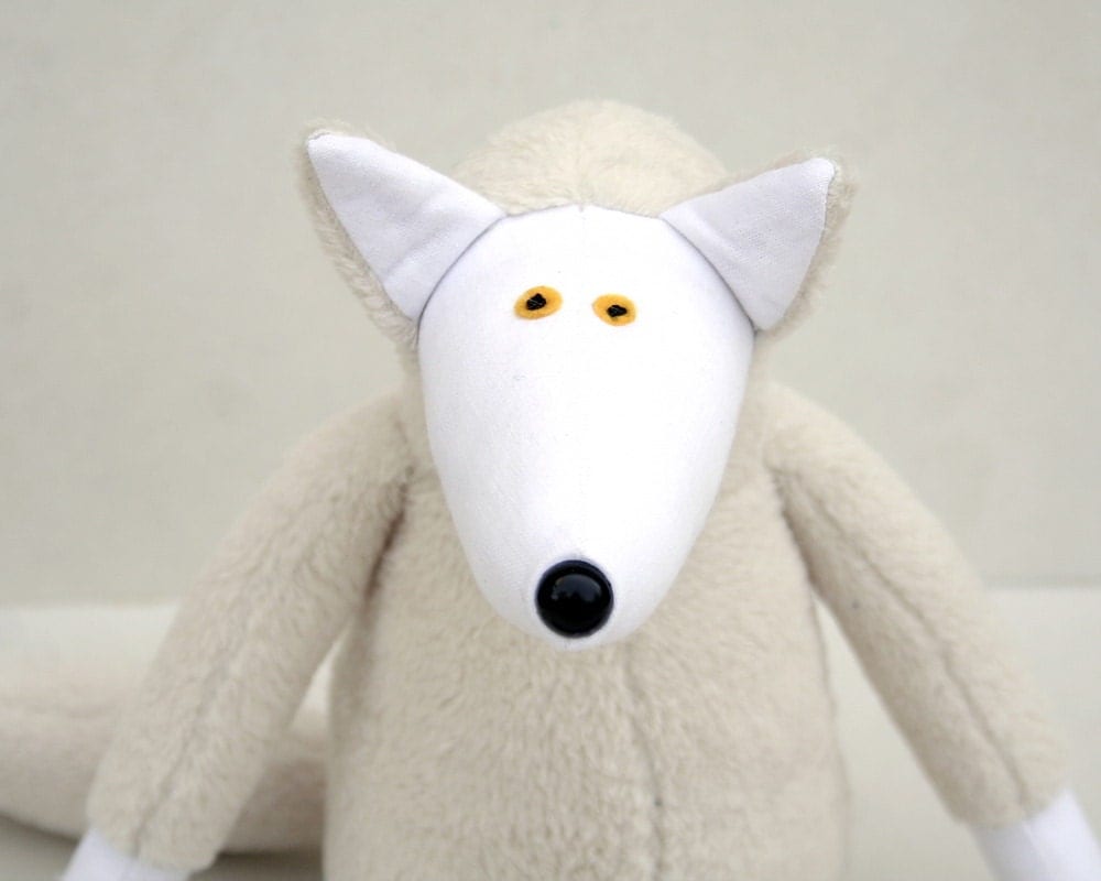 arctic wolf plush