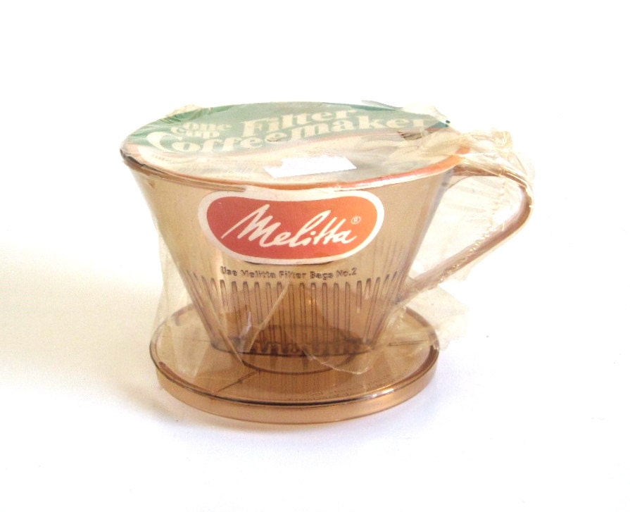 One Cup Filter Melitta Pour Over Coffee Maker by LaurasLastDitch