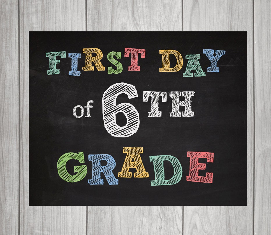 first-day-of-6th-grade-sign-wood-woo-jr-kids-activities