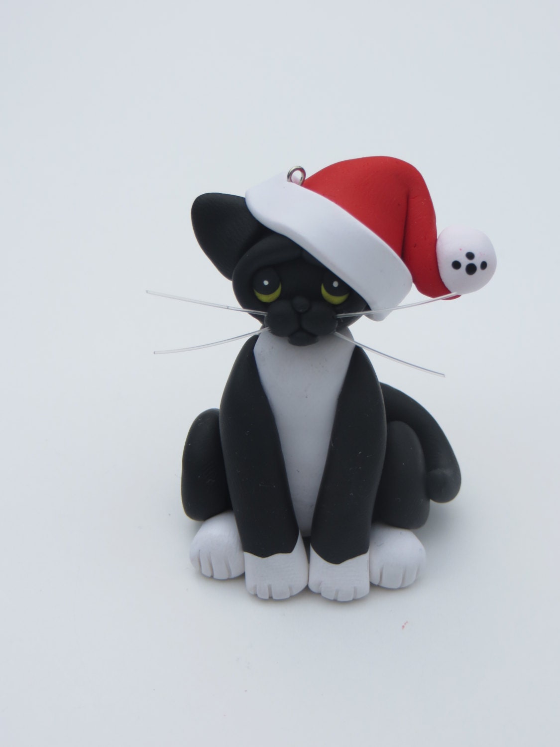 tuxedo cat figurines