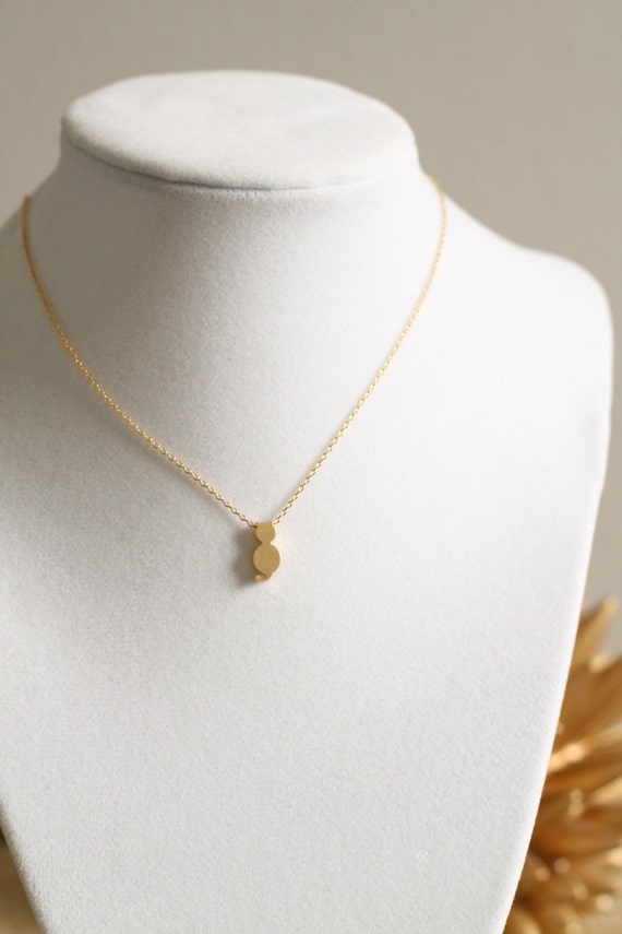 Cat Gold or Silver Necklace Kitten Gift Cat Lover