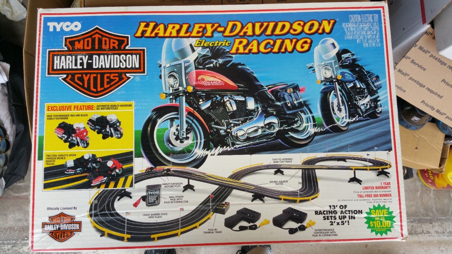 Tyco HarleyDavidson Electric Racing Track Set