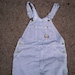 Vintage OshKosh Mens Overalls Vestbak Railroad Stripe Union Made USA (Discontinued) Size 32/30