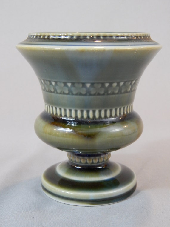 Wade Footed Vase with Shamrocks