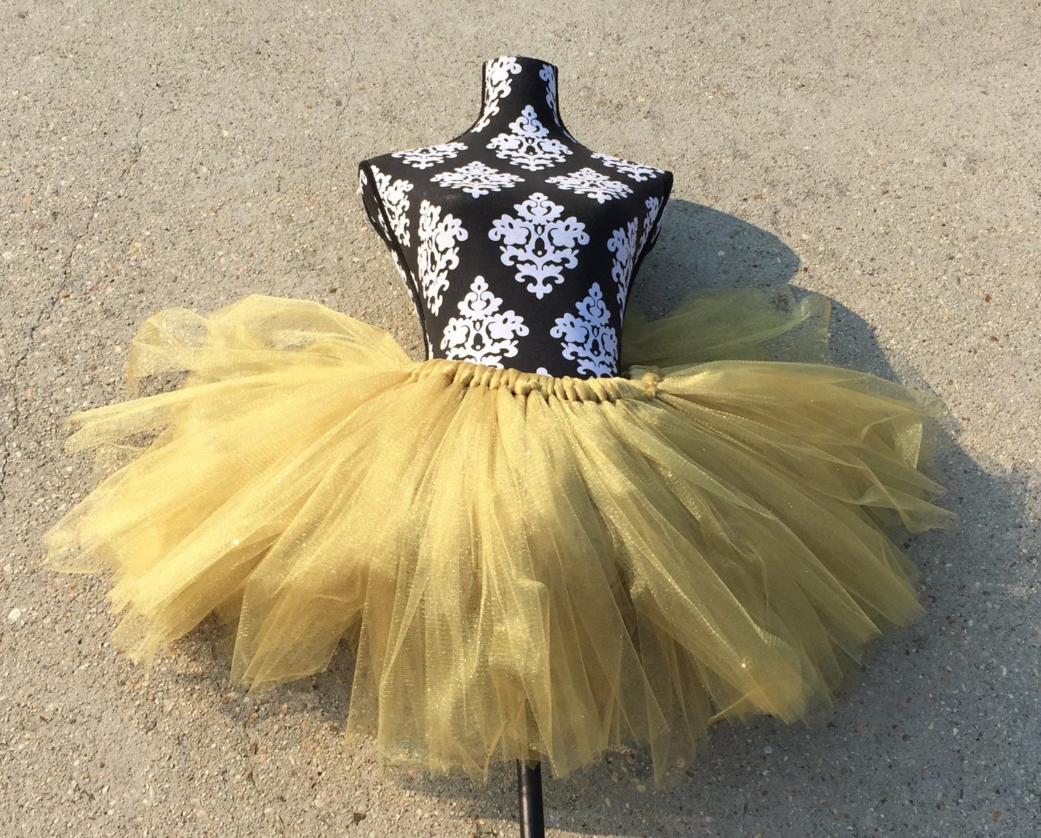 Sparkly Gold Tutu Adult size gold glitter tutu gold by LilNicks