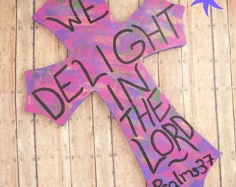 Wood Wall Art Large Wall Cross Christian by AllAboutJESUSDesigns