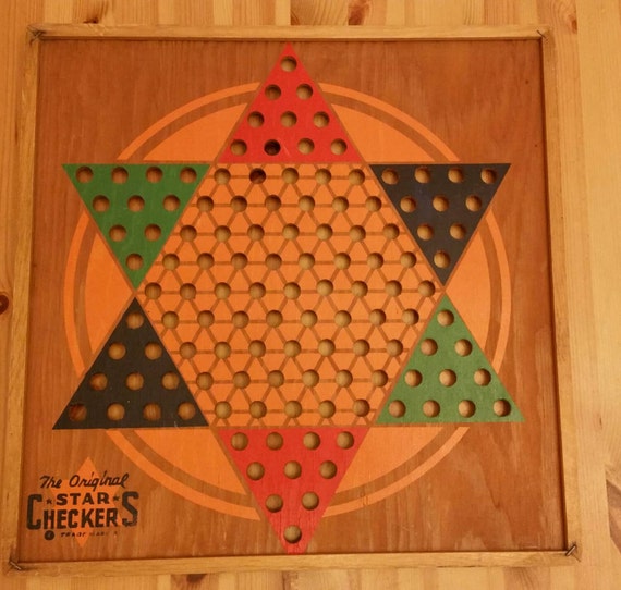 The original Star Checkers....aka chinese checkers.