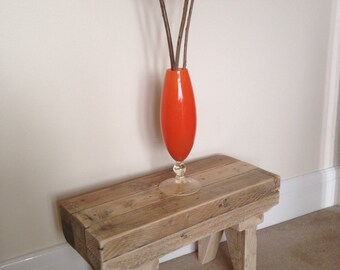 Butchers Block Table Recycled Rustic and Chunky