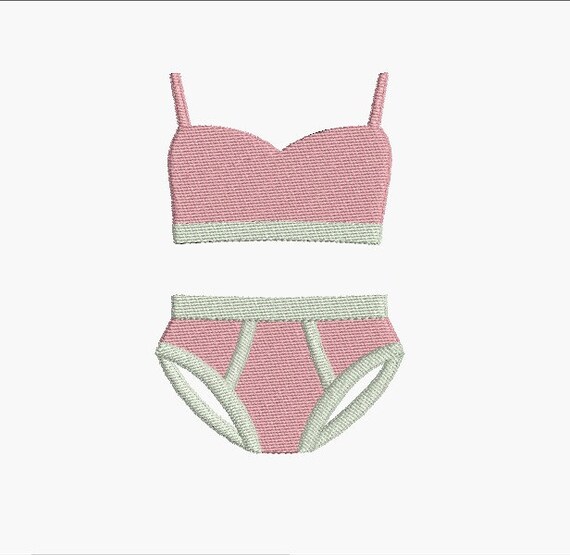 Instant download Machine Embroidery design underwear