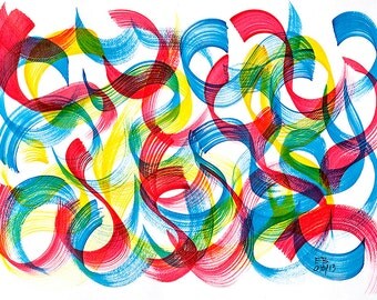 REDUCED - Eastern Dancers No.1 (Abstract)