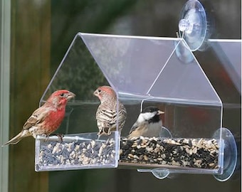 Duncraft Window Chalet Bird Feeder
