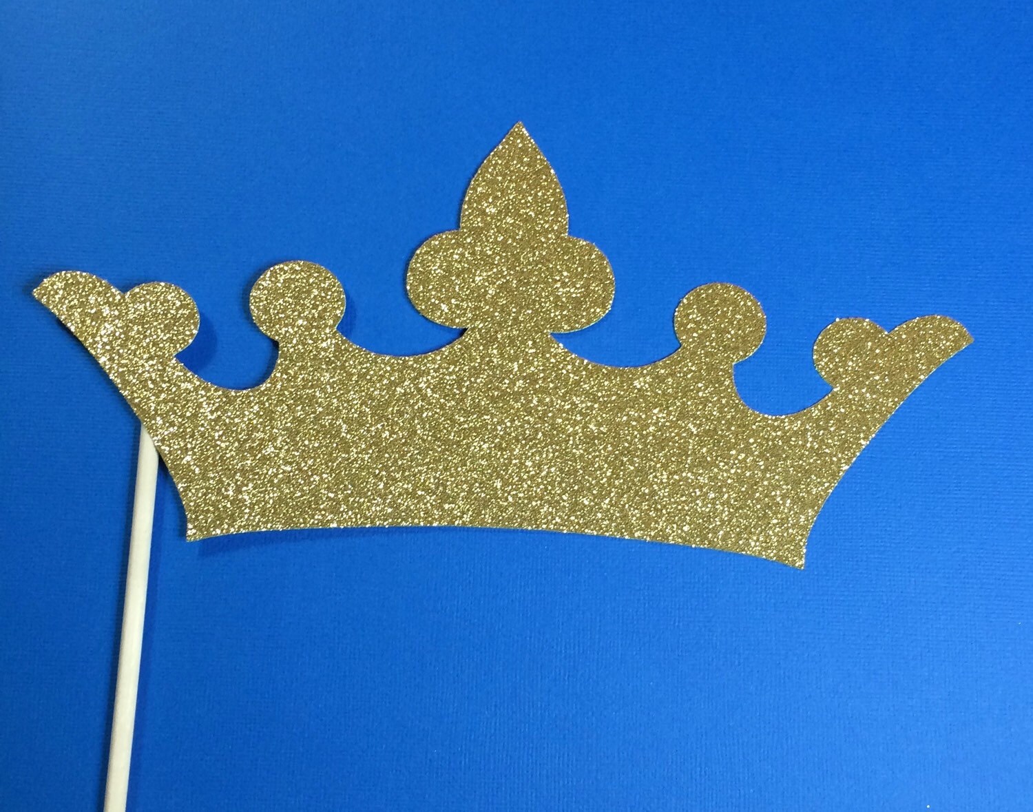 Photo Booth Props Crown with Glitter