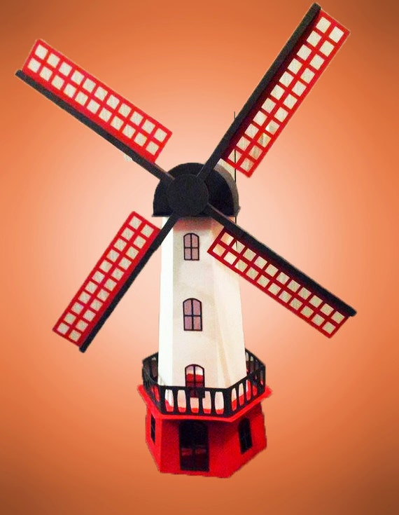 Download 3D SVG Windmill digital download