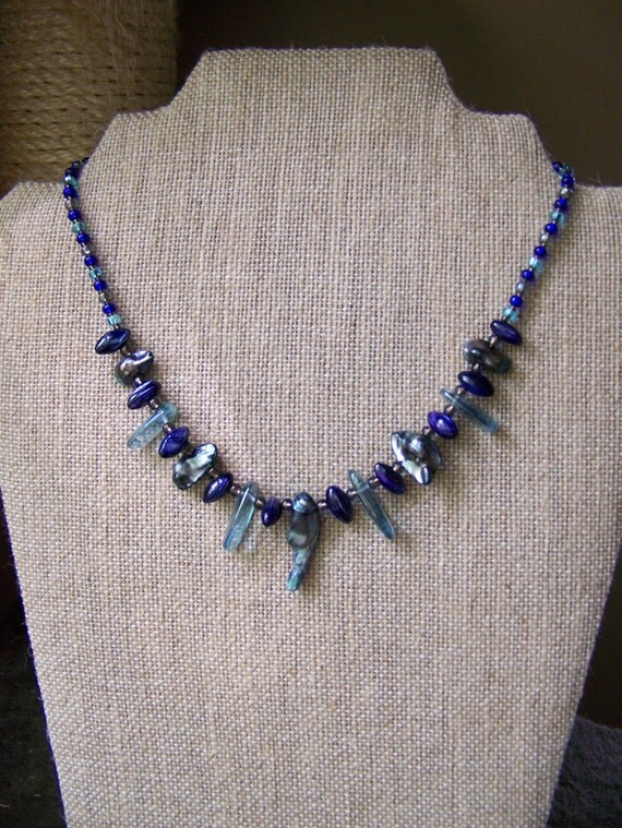 Items similar to Tribal Jewelry,Fantasy Necklace,Beaded necklace