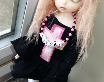 Personalized 'Pop & Candy' BJD Necklace.