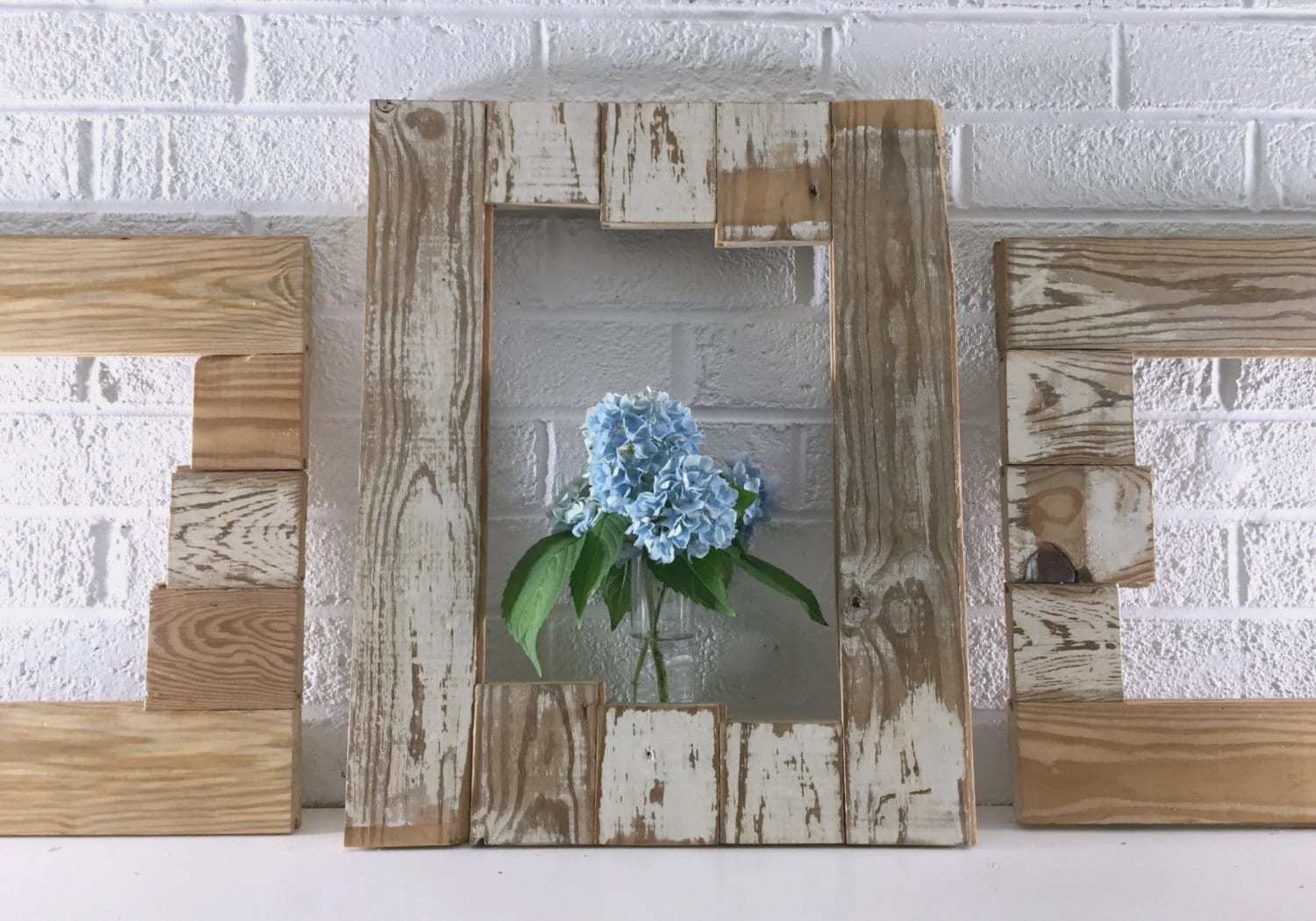 Rustic Wood Picture Frame Reclaimed Wood 16x20 by ConversationBits