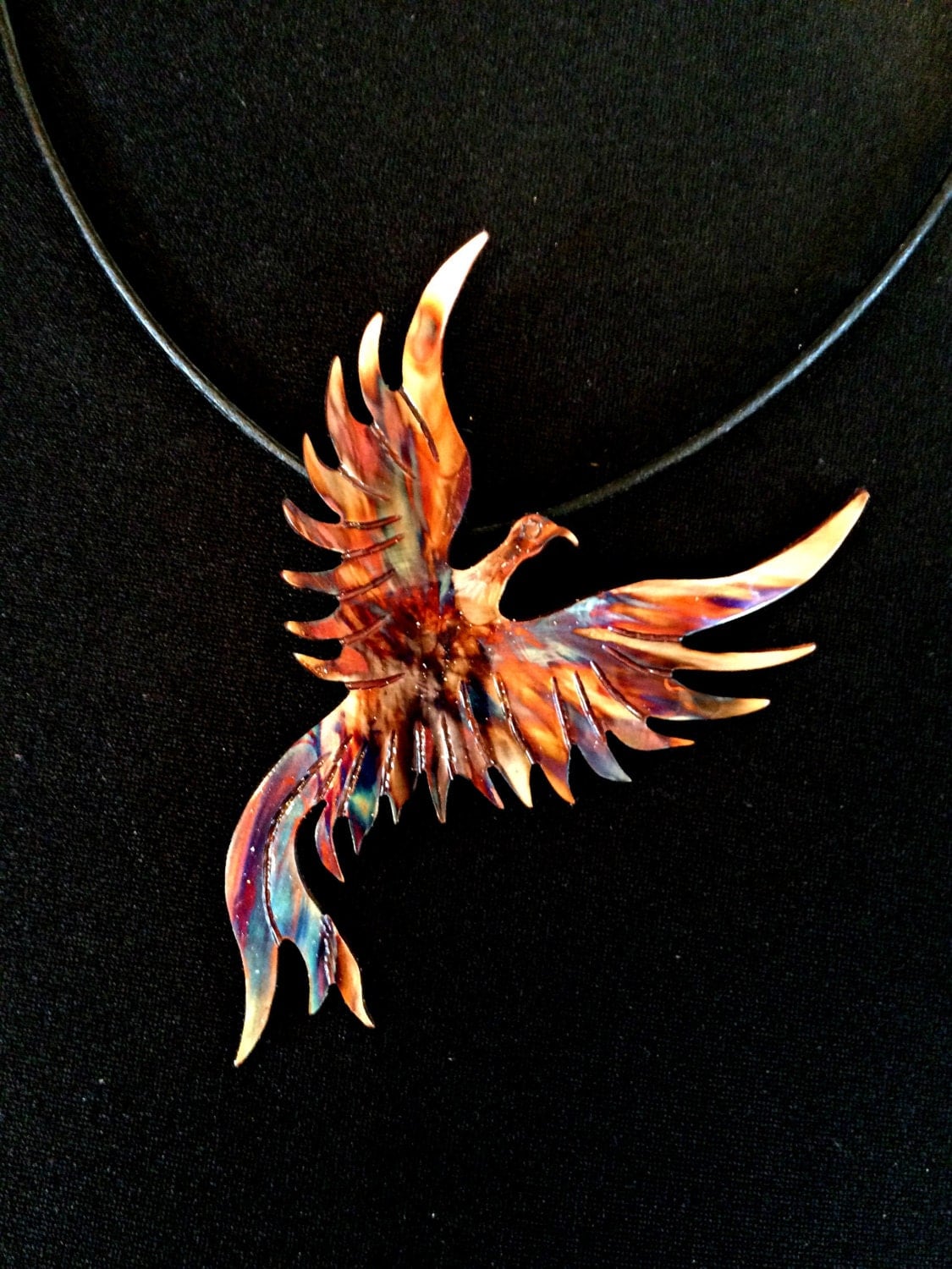phoenix pendant phoenix necklace phoenix rising phoenix