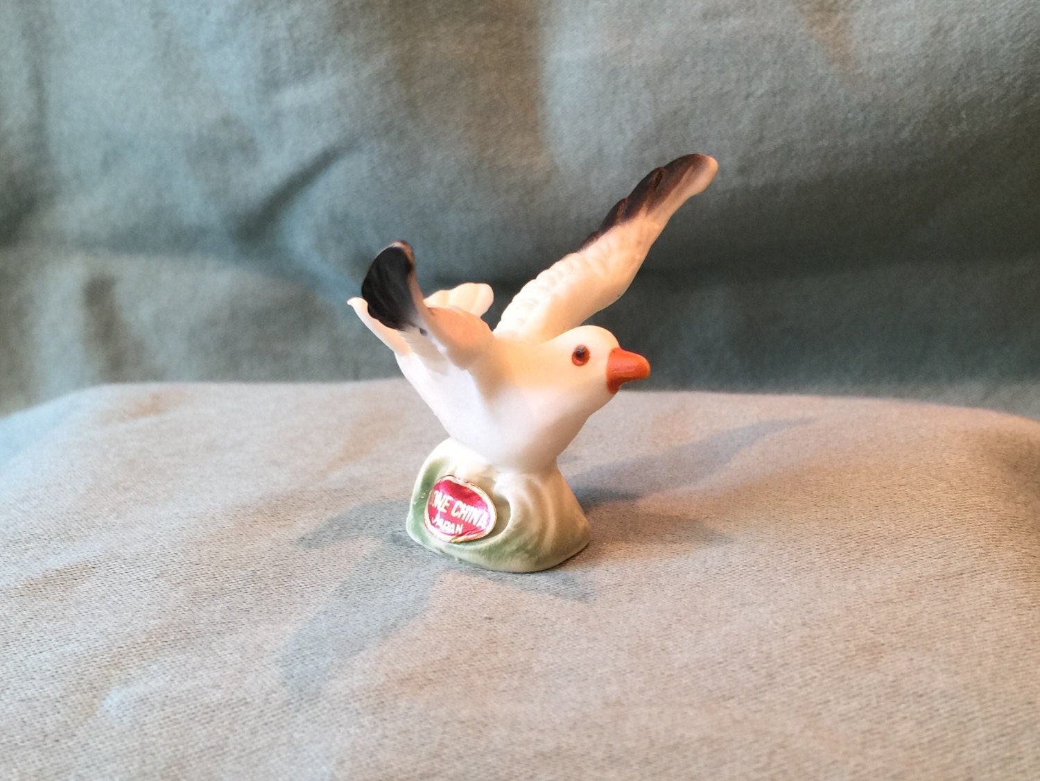 miniature seagull figurine