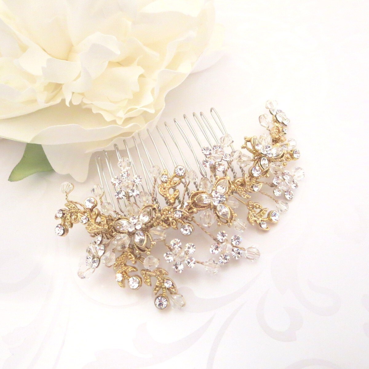 large gold headpiece