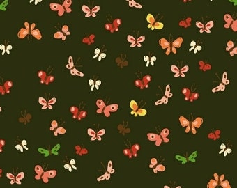 Tiger Lily - Butterflies Mud - Heather Ross - Windham (40933-8)