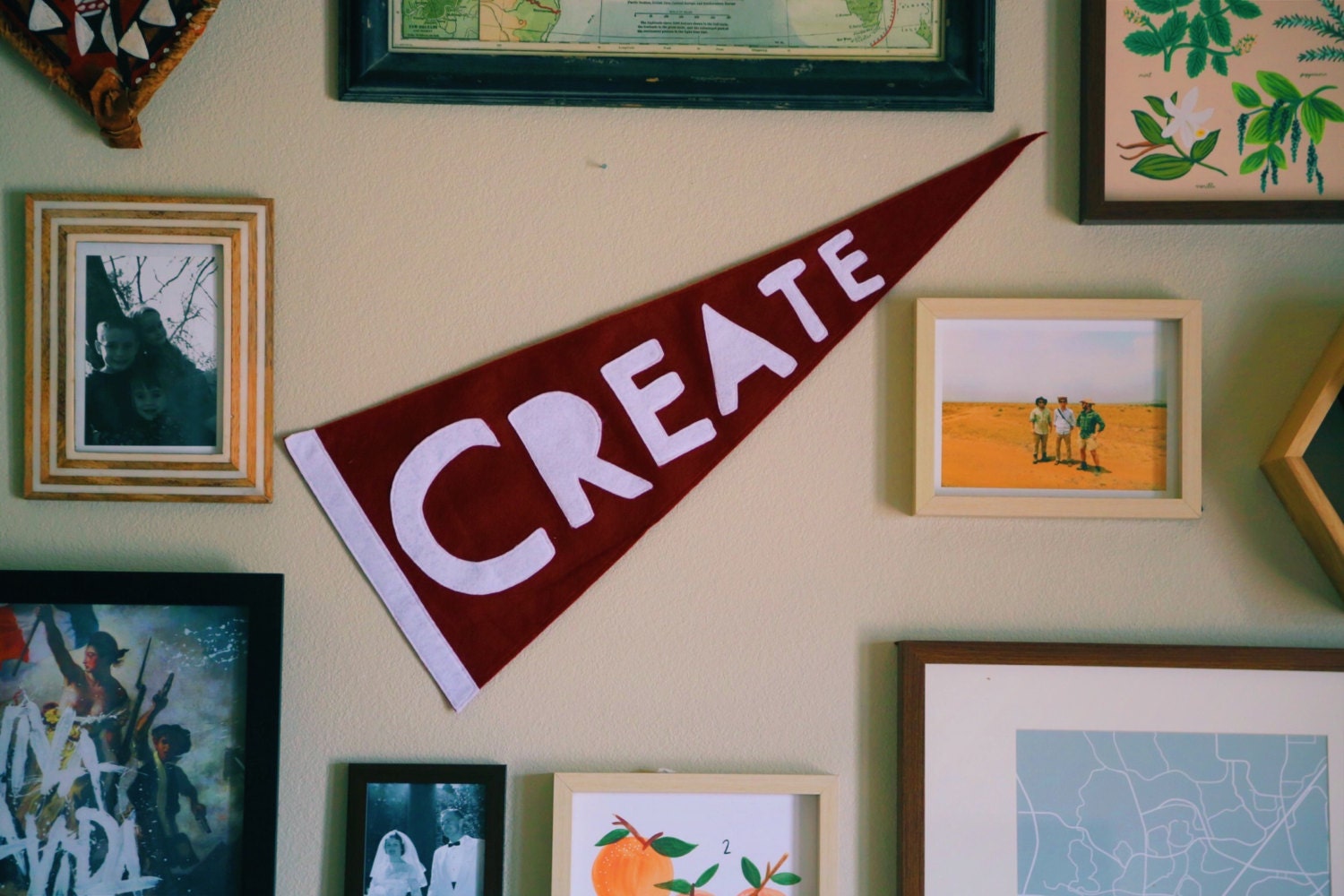 Create Felt Pennant
