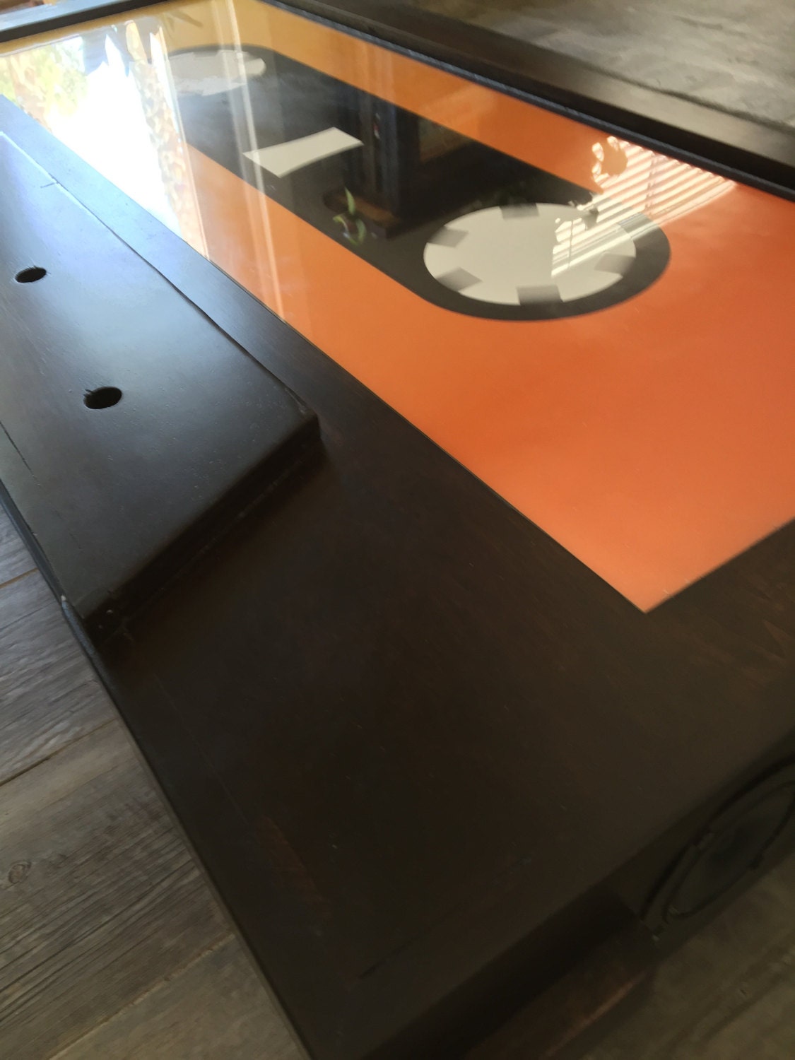 Wireless Bluetooth Cassette Tape Table by ReclaimedSecrets on Etsy