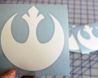 Star Wars Rebel Alliance decal.. Rebel Alliance sticker.. Rebel Alliance vinyl decal.. Rebel Alliance window sticker.. Rebel Alliance decal