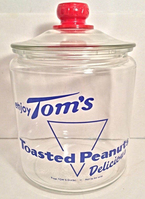 Tom's Peanut Jar with lid