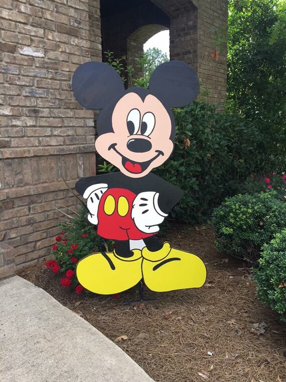 Mickey Mouse Mickey Mouse Yard Decor Mickey Mouse Room Decor