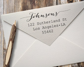 Return Address Stamp, Custom Address Stamp, Personalized Address Stamp, Custom Rubber Stamp, Self Inking Address Stamp, Housewarming Gift